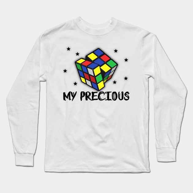 RUBIKS CUBE - My Precious Long Sleeve T-Shirt by RoziahYahya